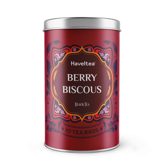 

BERRYBISCOUS | Big Tin | Haveltea | Fruit Tea | Berry Hibiscus - Big Tin