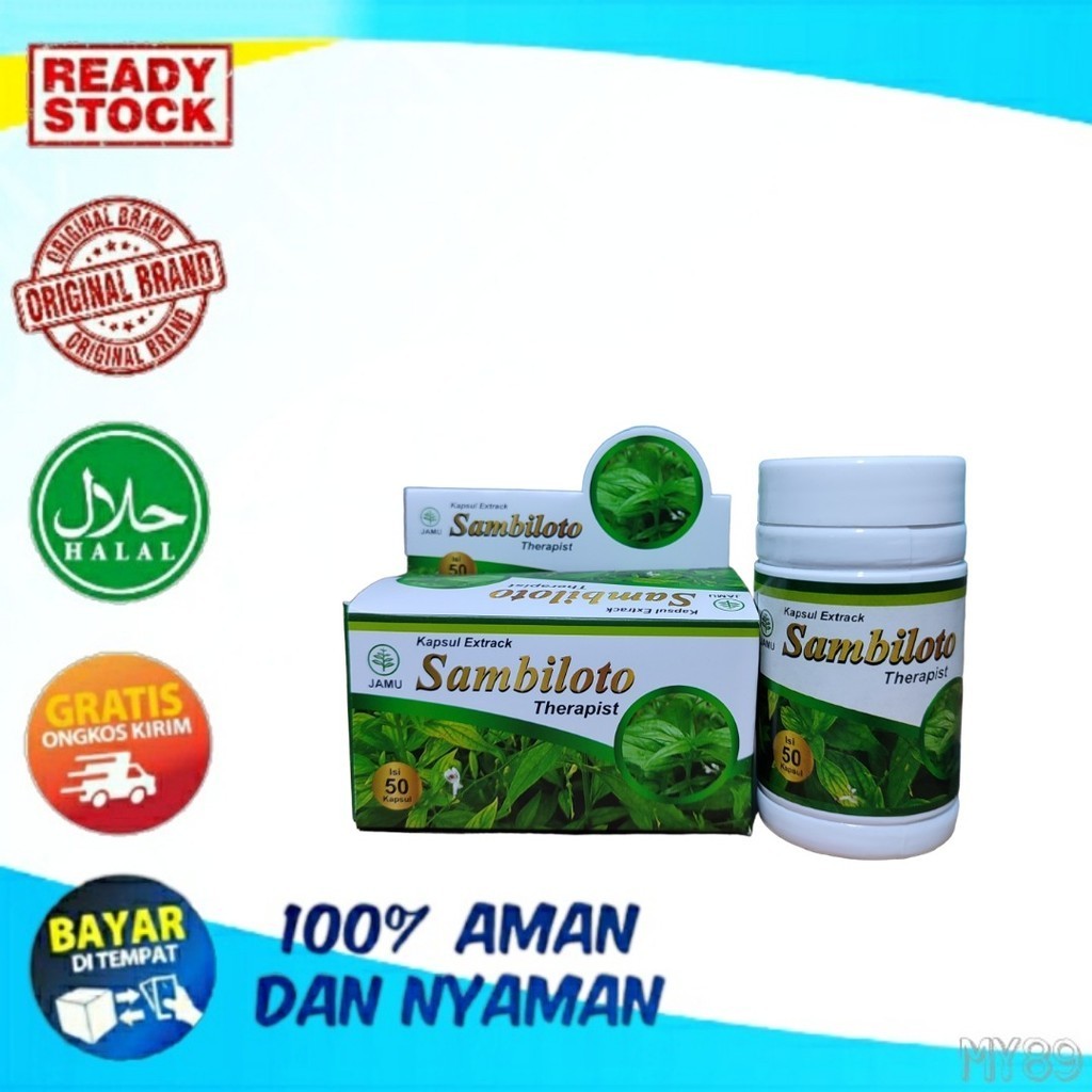 

KAPSUL SAMBILOTO THERAPIST HERBAL daya tahan tubuh menyembuhkan filek obat sakit radang tenggorokan herbal batuk berdahak