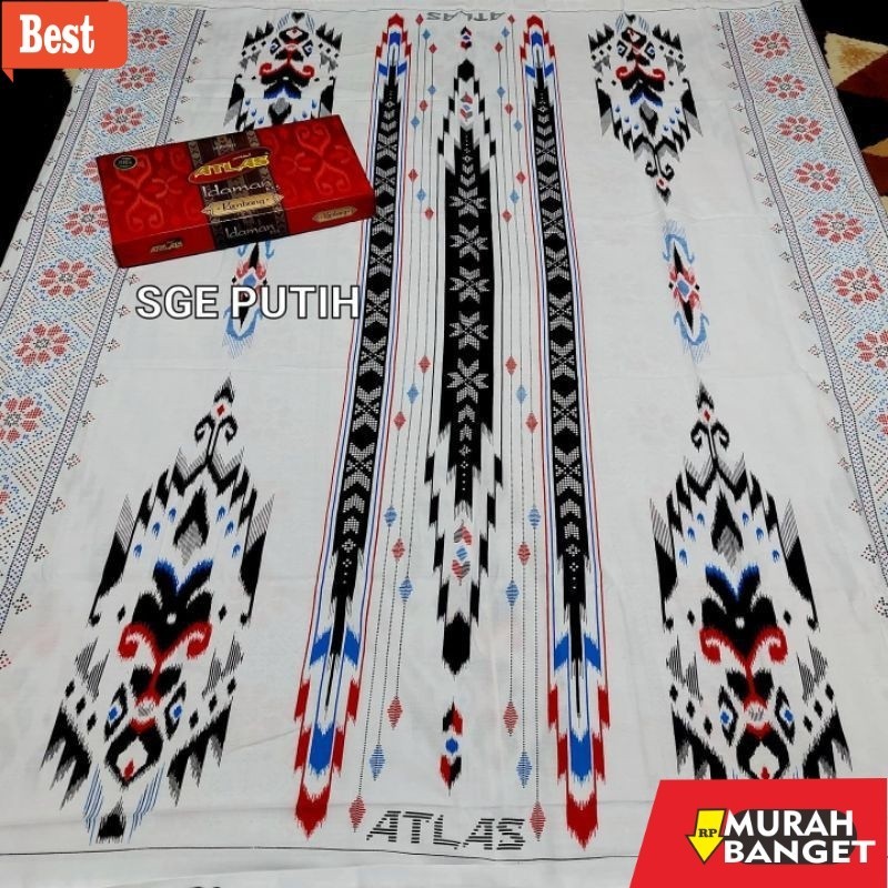 Sarung idaman- Sarung Atlas Idaman Kembang idaman harmoni BGL Akasia motif BHS SGE