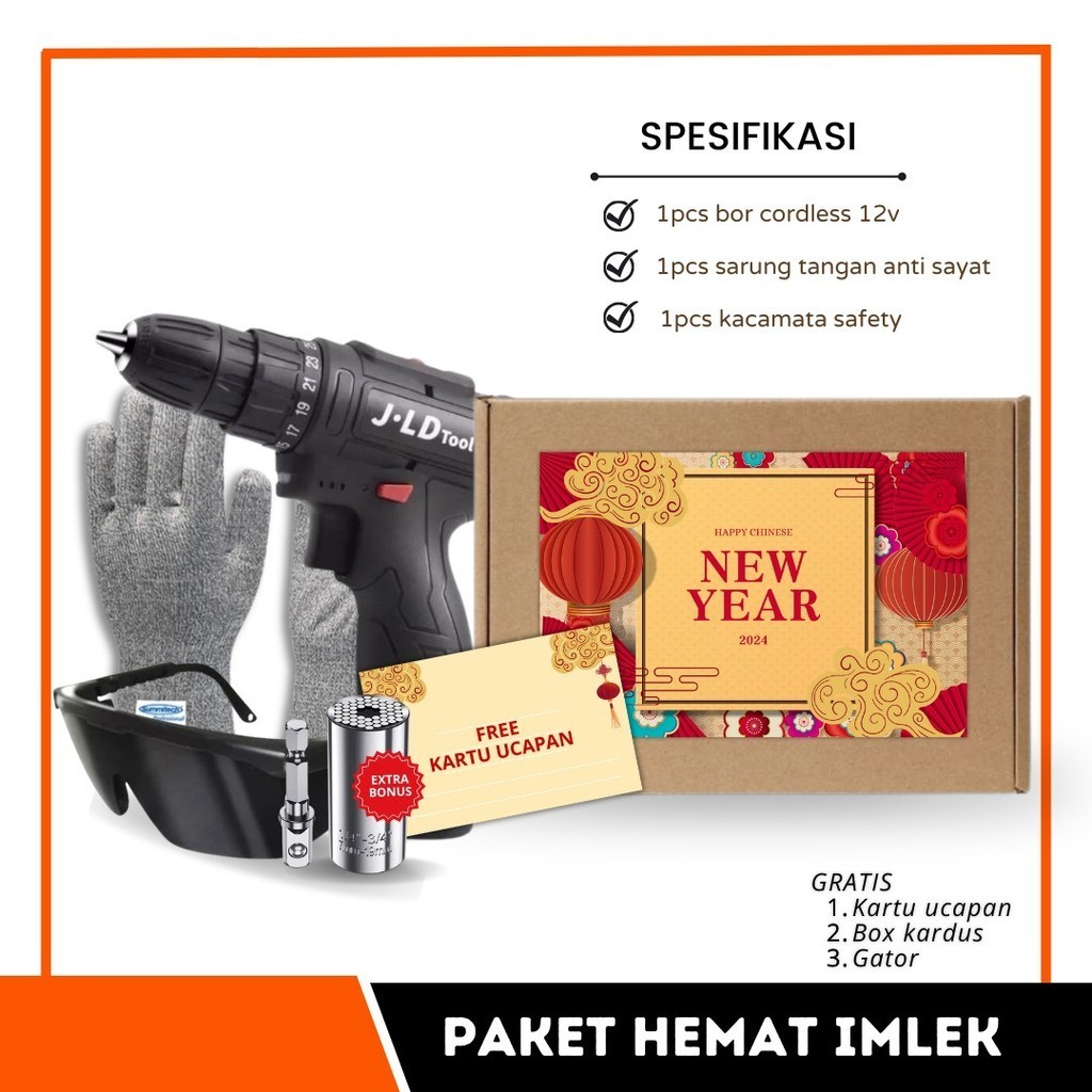 

Hampers Gift Cewek Cowok Pria Untuk Hadiah Kado isi Alat Teknik Mesin Bor Cordless Sarung Tangan Kado Ultah Perkakas Gift Ulang Tahun Wisuda