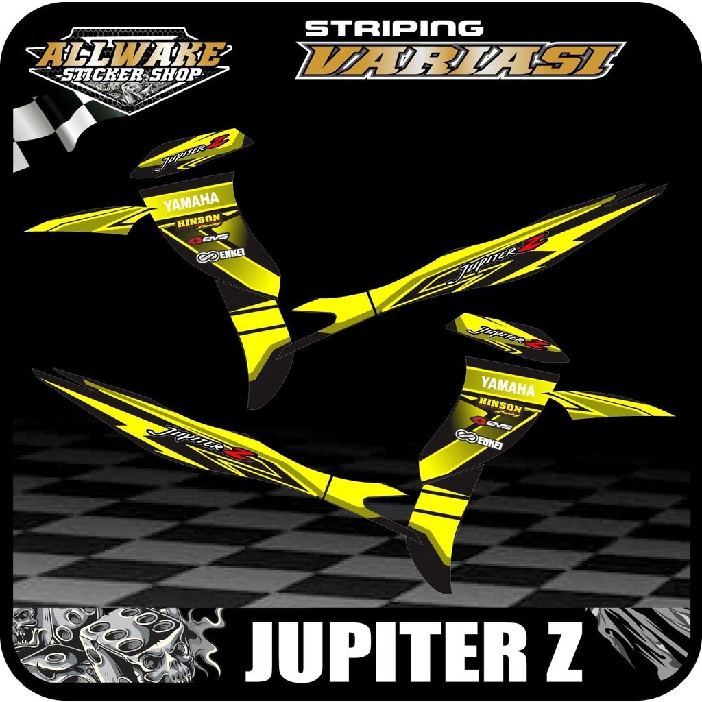Decal Striping Jupiter Z/Burhan Motif Road Race 01