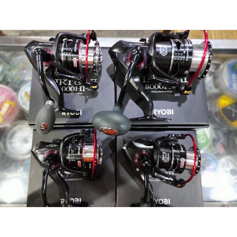 Reel Pancing Ryobi Virtus II 1000 2000, sw 6000 dan 8000