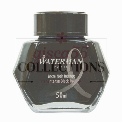 

WATERMAN Fountain Pen Ink 50ml/ Tinta Fountain Pen - Intense Black