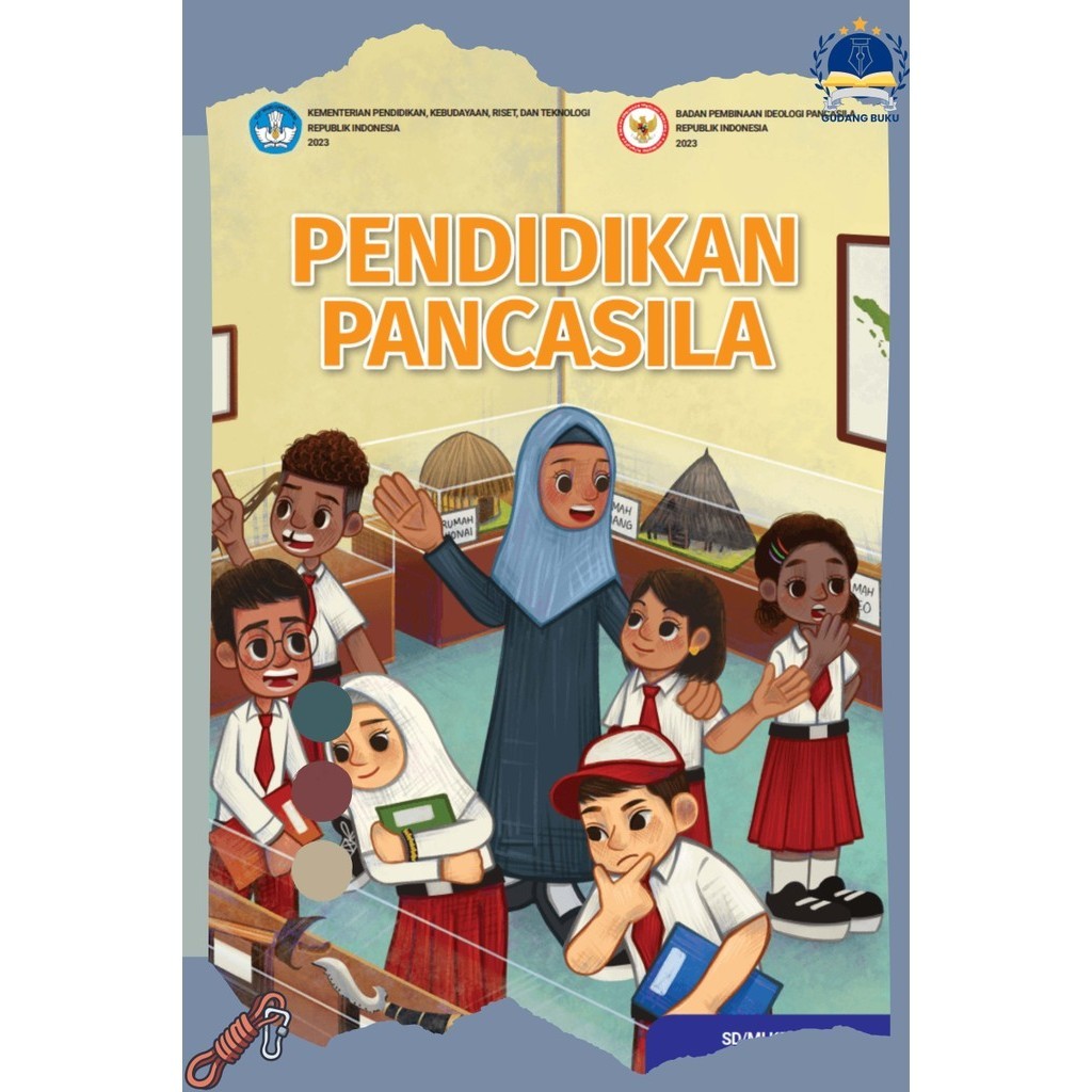 Buku Paket SiswaPPKN Kelas 5 SD  Kurikulum Merdeka TERBARU