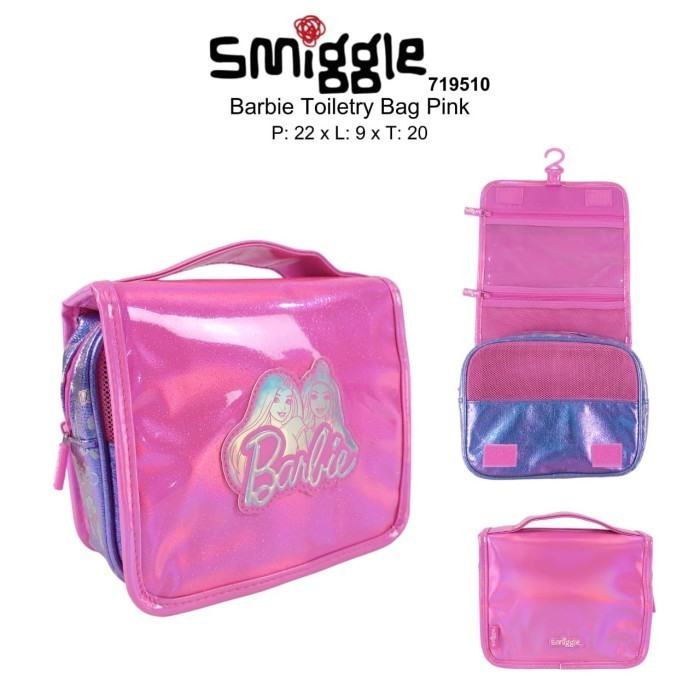 Tas Smiggle Barbie Backpack and Drink Bottle - backpack