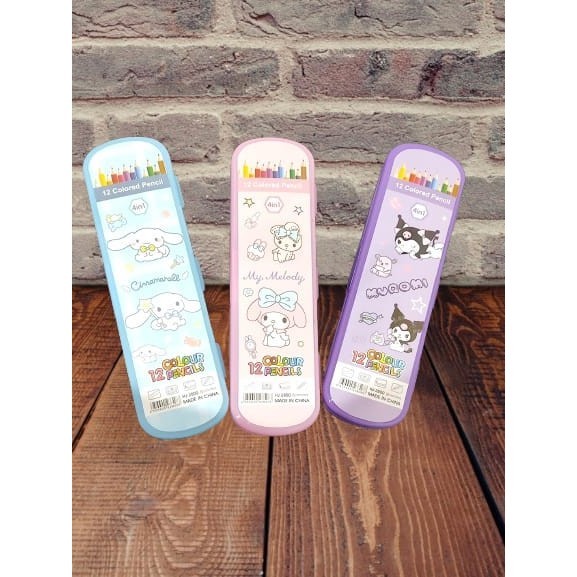 

Pensil warna 4in1 motif sanrio color pencil