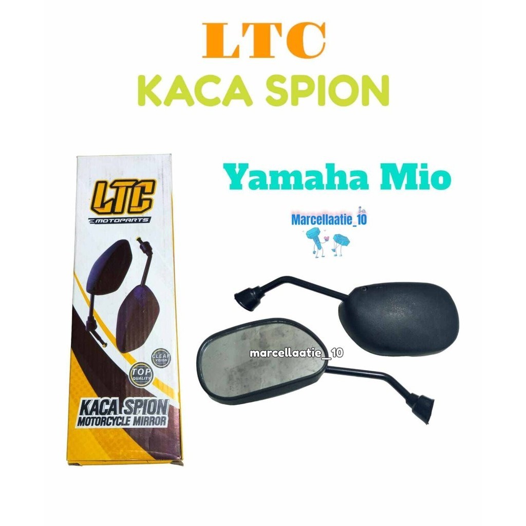 1 SET LTC KACA SPION MOTOR YAMAHA MIO SPION MOTOR MIO KACA SPION MURAH