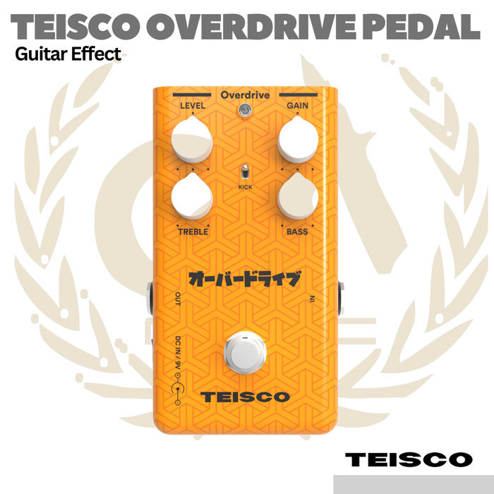 Teisco Overdrive Pedal Guitar Effect - Efek Gitar