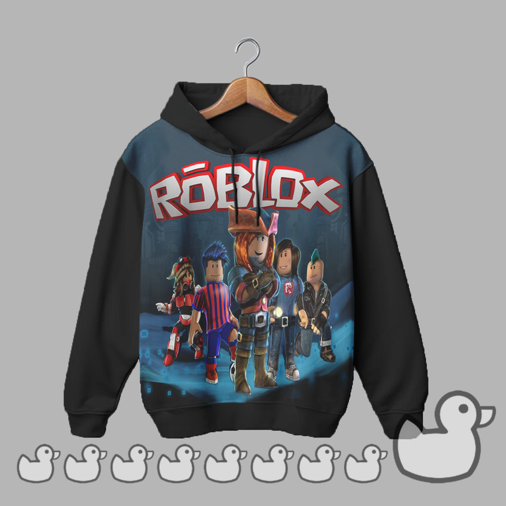 Hoodie Anak Game Roblox 3D Anak Game Roblox Hoodie Anak Game Roblox Pakaian Anak Game Roblox 10087_J