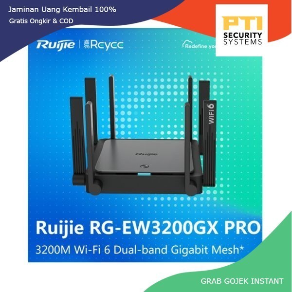 RUIJIE RG-EW3200GX PRO DualBand GIGABIT WiFi6 (8 omni antennas 6dbi)