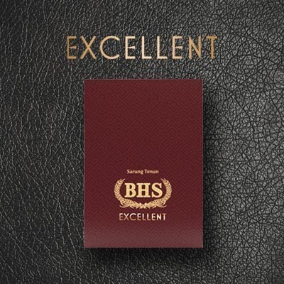 SARUNG BHS EXCELLENT GOLD SONGKET KEMBANG, BHS EXCELLENT