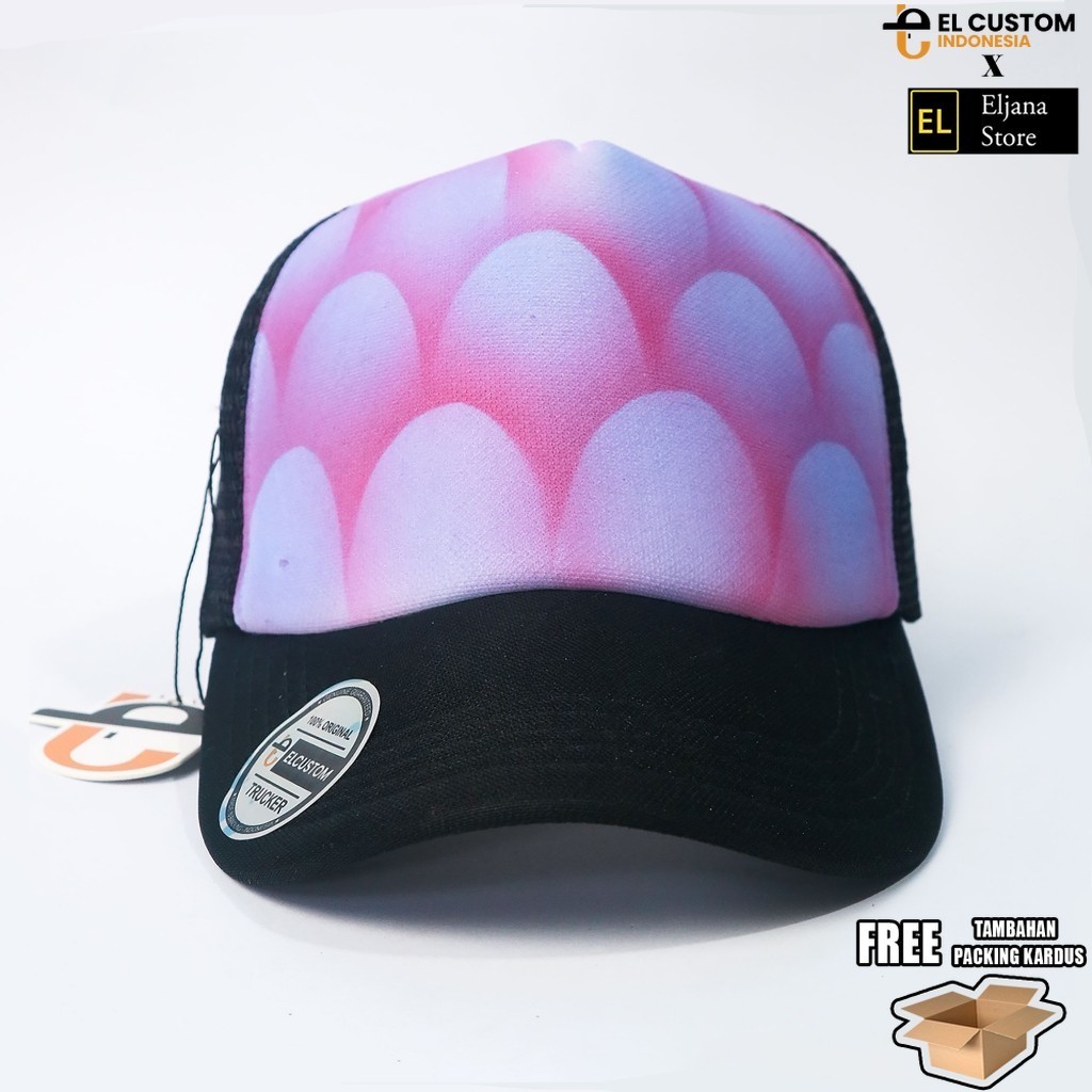 OOZE HIILS - Topi Jaring Airbrush / Topi Custom/  Tiedye/ Topi Premium / Topi Trucker / Topi SMA / T