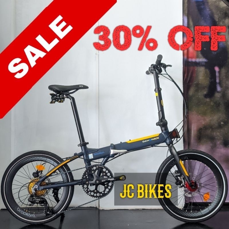 promo Sepeda Lipat Dahon SYTE Brooklyn 20 Inch Full Alloy, Hidrolik Jangkrik