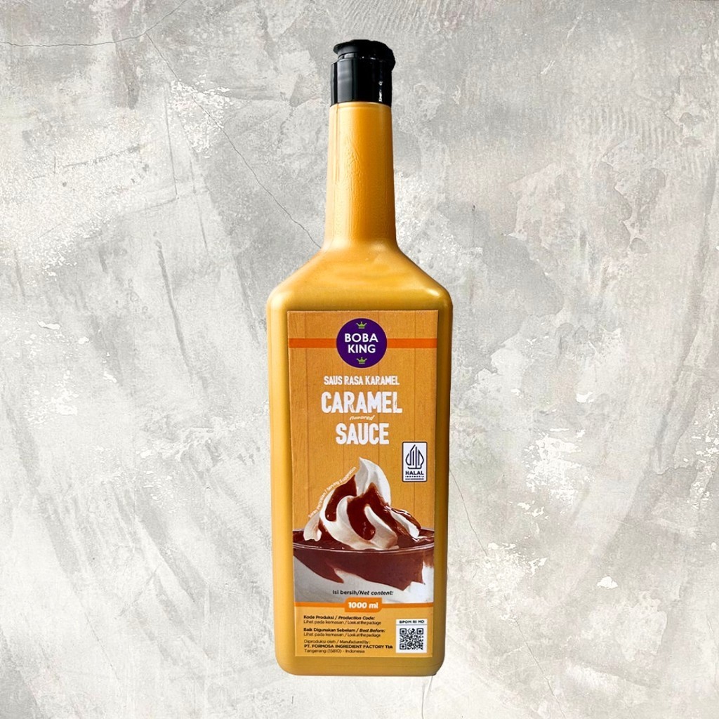 

Caramel Sauce Boba King Saus Karamel Premium
