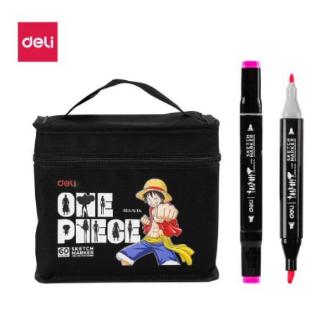 

Deli | Sketch Marker One Piece Edition | 60 Warna | C180-60