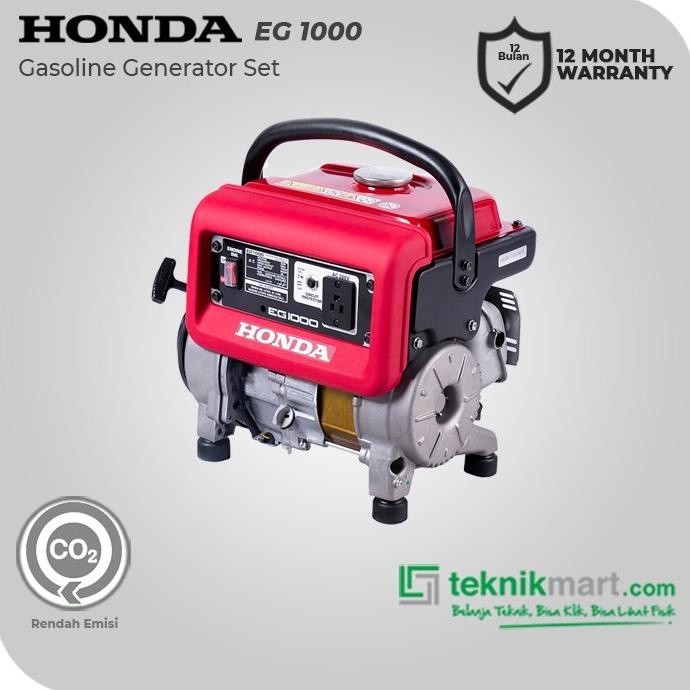 PROMO PUNCAK 12.12 Genset / Generator Set Portable Bensin Honda Eg1000 (800 Watt)
