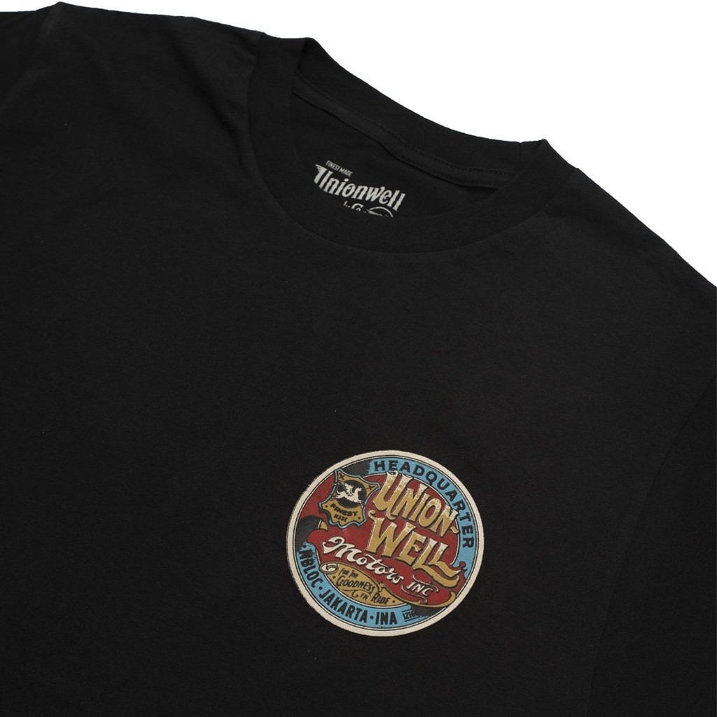 【COD】 Unionwell Tshirt Dalton Black TEE