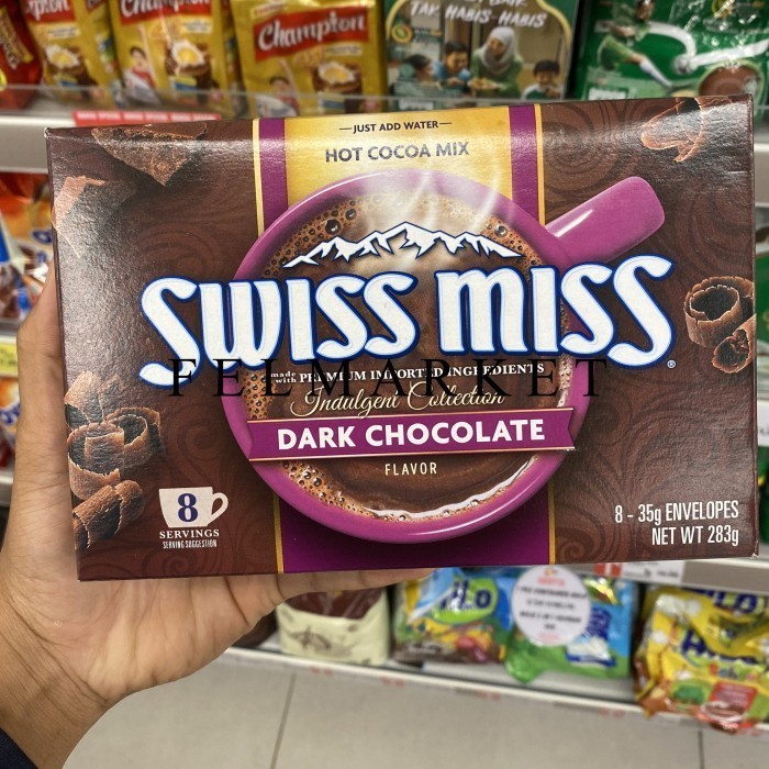 

Swiss Miss Dark Chocolate Flavor Hot Cocoa Mix 283 grm