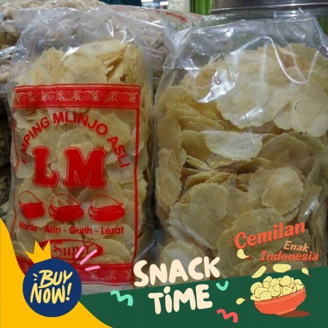 

Special Diskon Emping manis tipis mentah (mini)500gr kriukk-kriukk