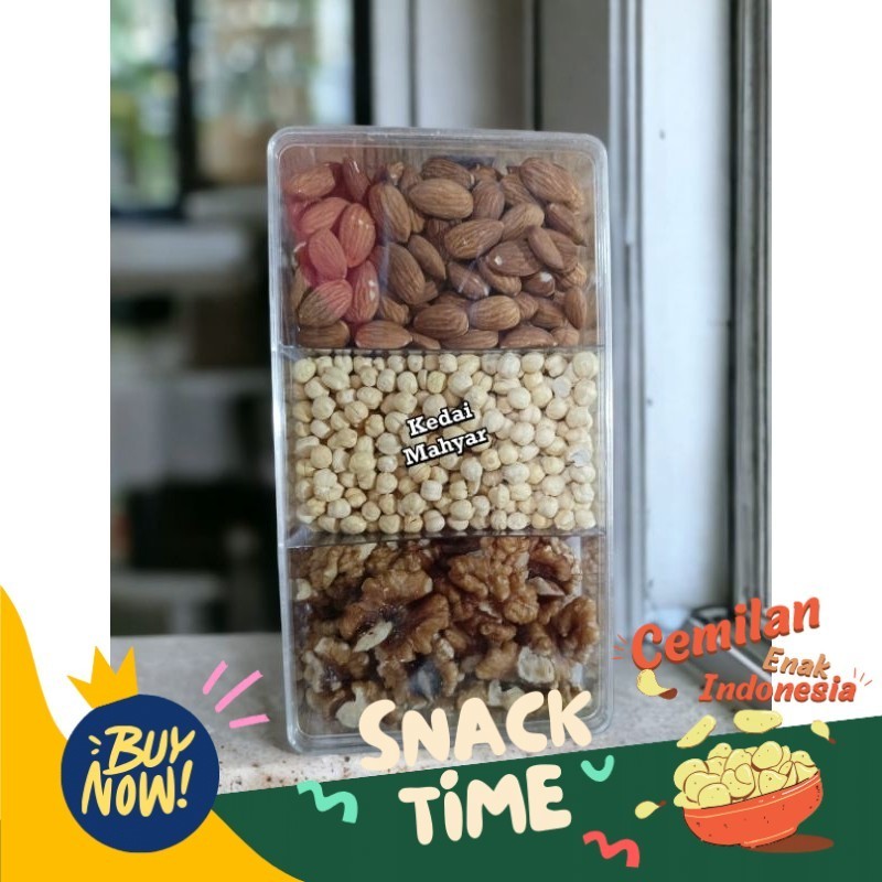 

Special Diskon Nuts mix... almond roasted | kacang arab | kacang walnut