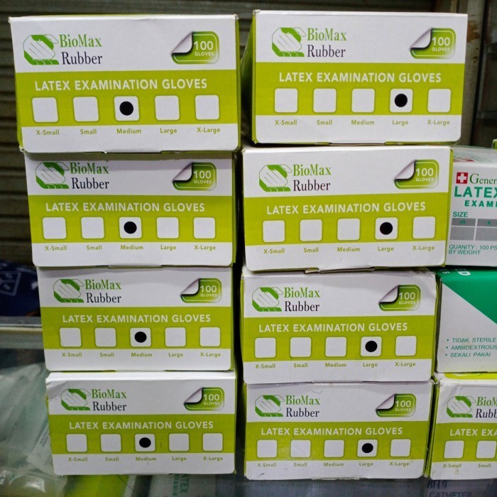 Sarung tangan latex / Latex gloves