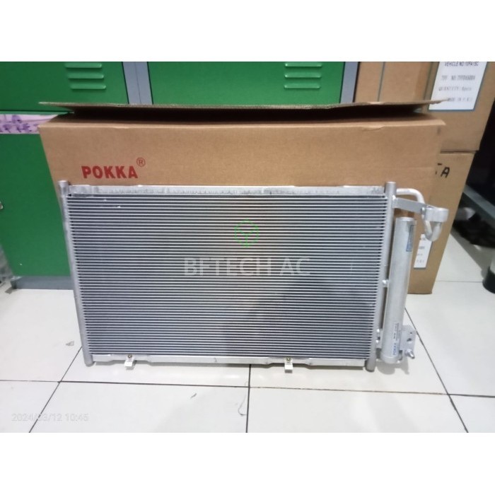 Condensor Ford Fiesta New Pokka Kondensor AC Mobil
