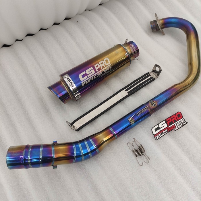 knalpot racing original Cs pro Vixion MX king satria Fu sonic cb cbr - fu karbu CS PRO