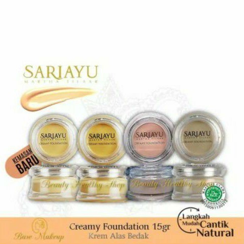 CREAM FOUNDATION SARIAYU | CREAM FOUNDATION SARIAYU