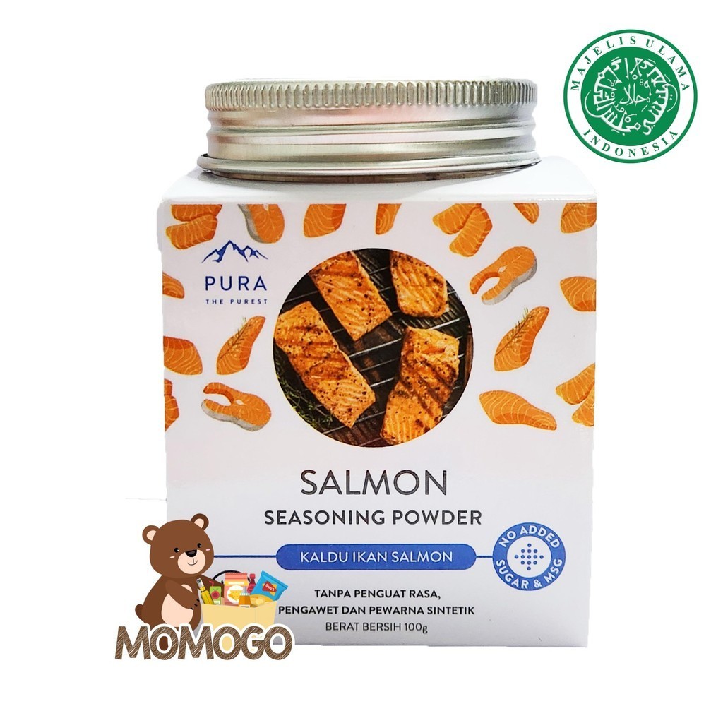 

PURA SALMON SEASONING POWDER/KALDU IKAN SALMON 100GR