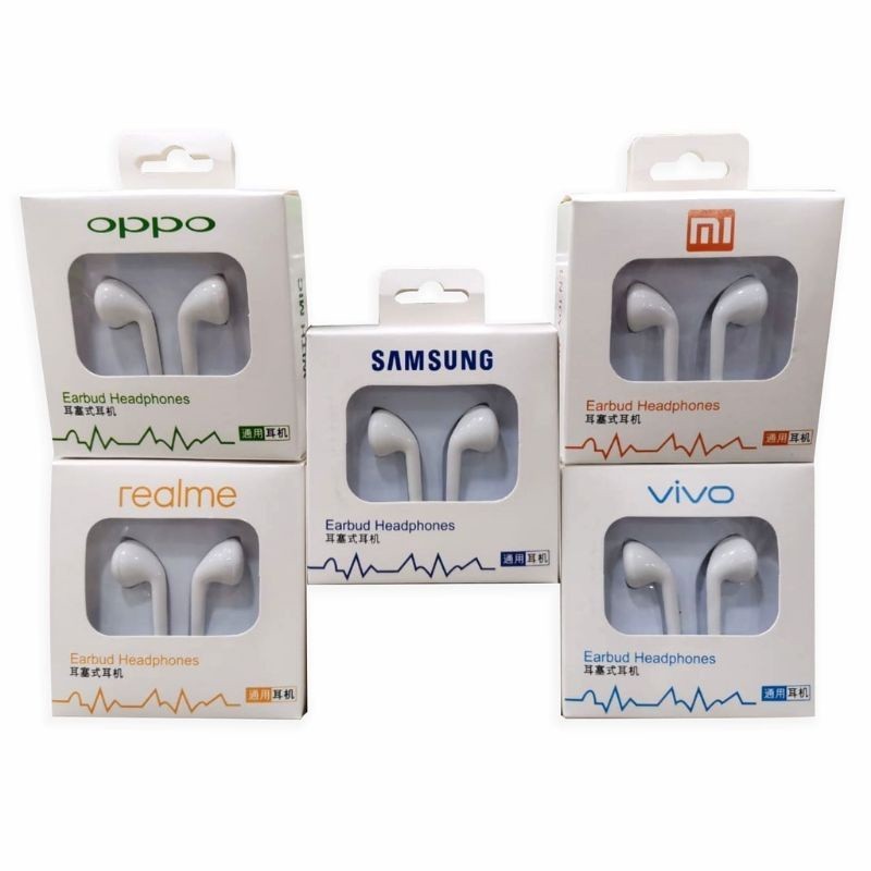 HEANSET / HEANFREE / Earphone  ORI 99% OPPO HF Erpon Headset HEANDFREE ORIGINAL Handphone
