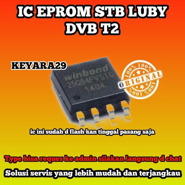 ic eprom stb luby dvb t2