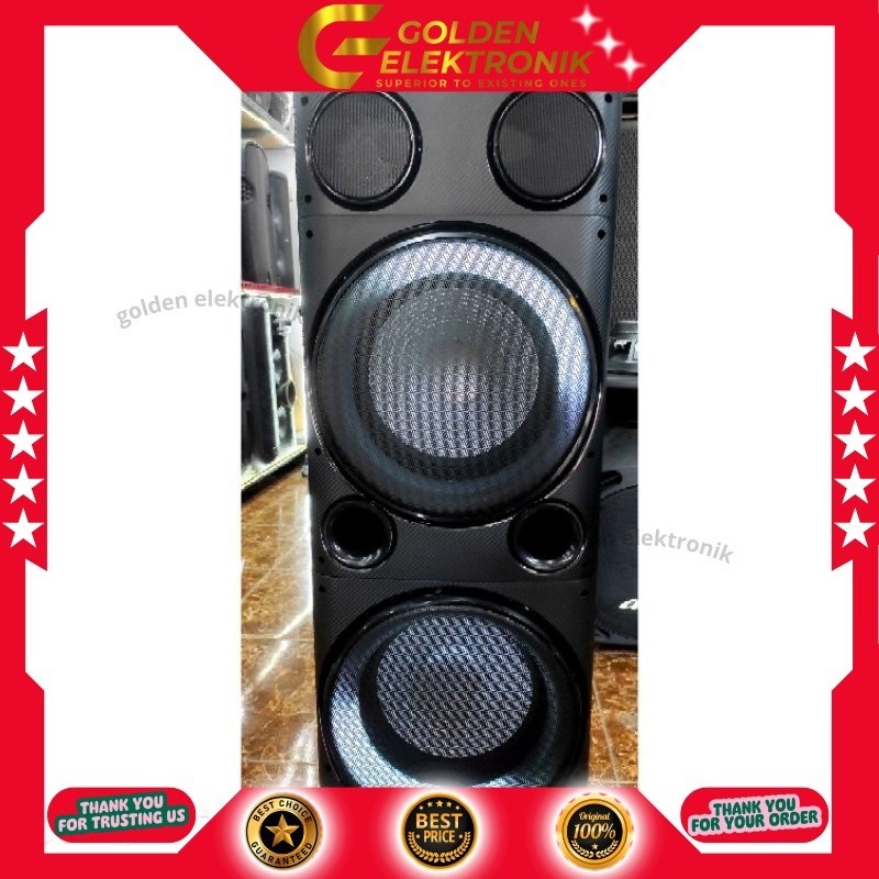 SPEAKER DAT DT1222 DT 1222 DT-1222 NEW MODEL SPEAKER TROLLY