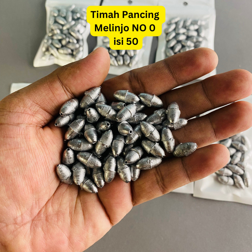 Timah Melinjo | Timah pancing type Melinjo NO 0