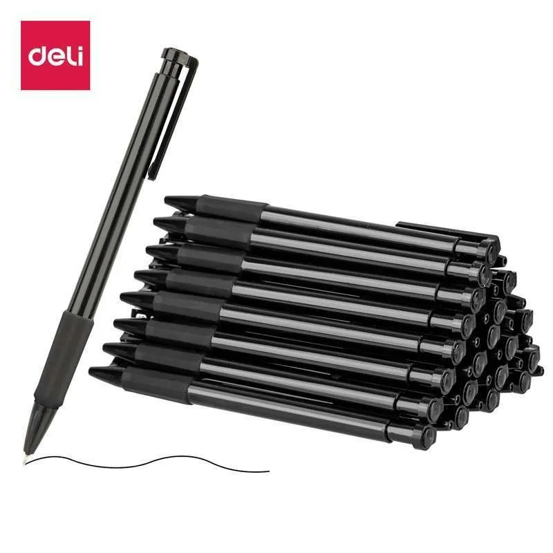 

Deli | Ball Point Pen 0.7 mm | 6546S | Hitam