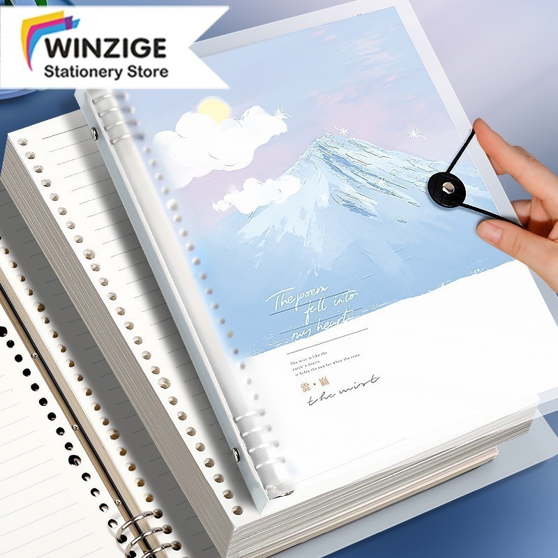 

Winzige Binder A5 B5 Notebook Buku Tulis Sekolah Buku Catatan Notebook Aesthetic Korea Besar Binder Lucu Buku Kuliah Alat Tulis Stationery Cute Notebook A5 B5
