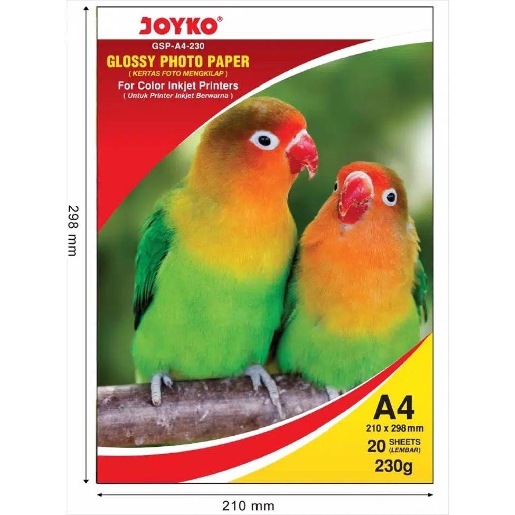 

[ATK BRO] Glossy Paper Joyko 230gr