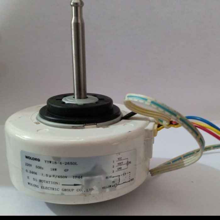 fan motor indoor AC panasonic wolong YYW 18-4 - 2650L