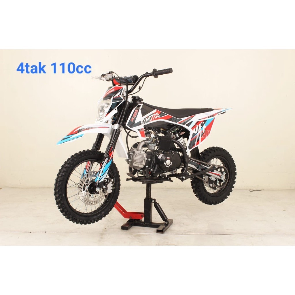 PROMO RAMADHAN MOTOR MINI TRAIL 110CC MATIC RING 14/12 MESIN 4TAK + LAMPU symoto-06