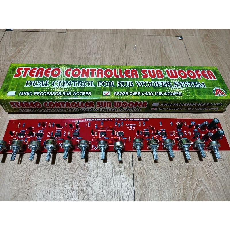 Spro1 Kit crosover 4 way + Subwofer