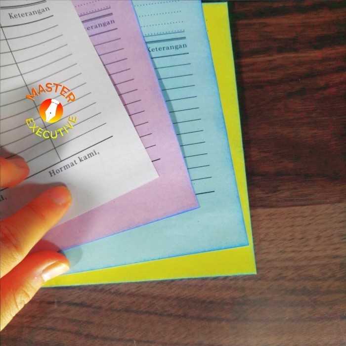 Pak - 10 Buku AF Buku Nota Surat Jalan 4 ply NCR / Rangkap B4 Besar