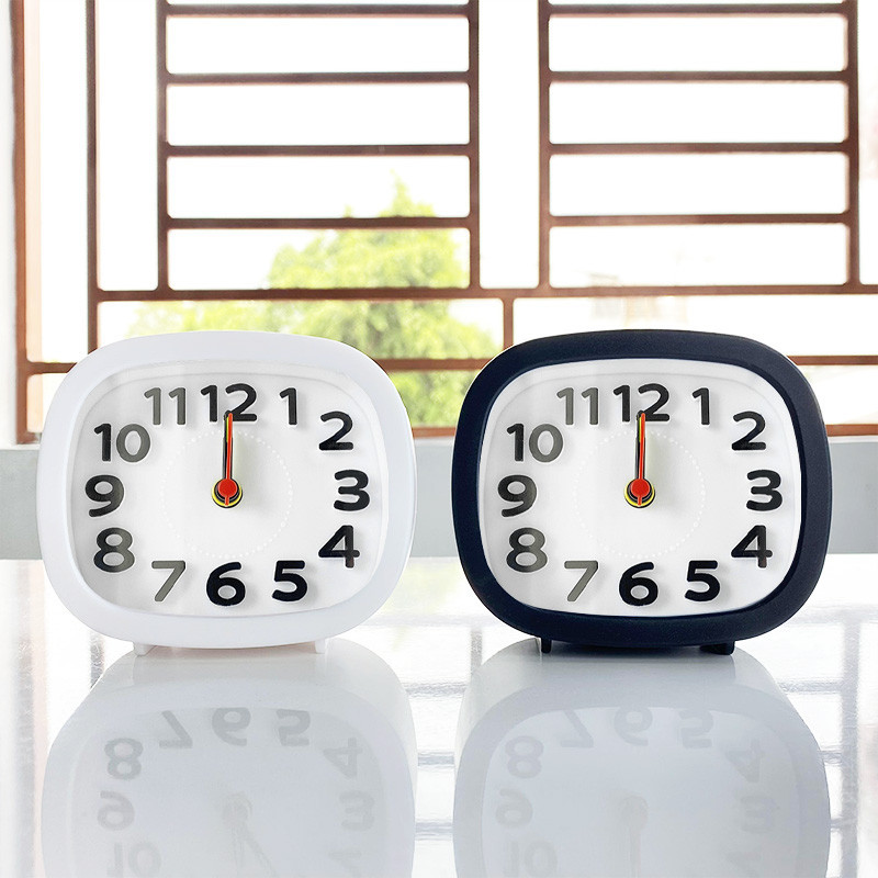 Jam Alarm Beker / Jam Alarm / Jam Meja Kecil / Jam Alarm Tidur Polos/Jam Weker