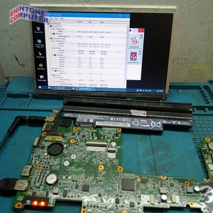 Motherboard ACER Aspire One D270 AOD270 ZE7 DA0ZE7MB6D0