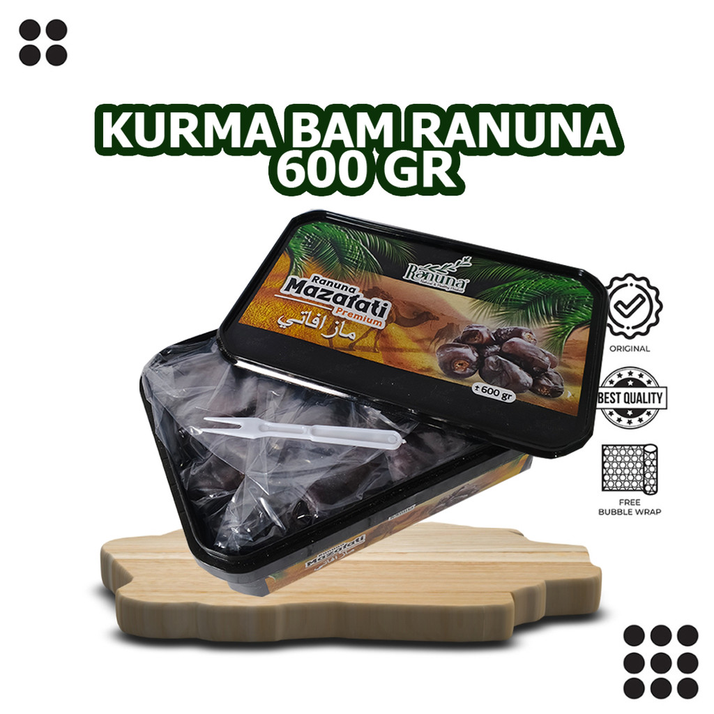 

KURMA BAM ANGGUR 600GR PREMIUM SUPER LEMBUT MANIS DAN LEGIT
