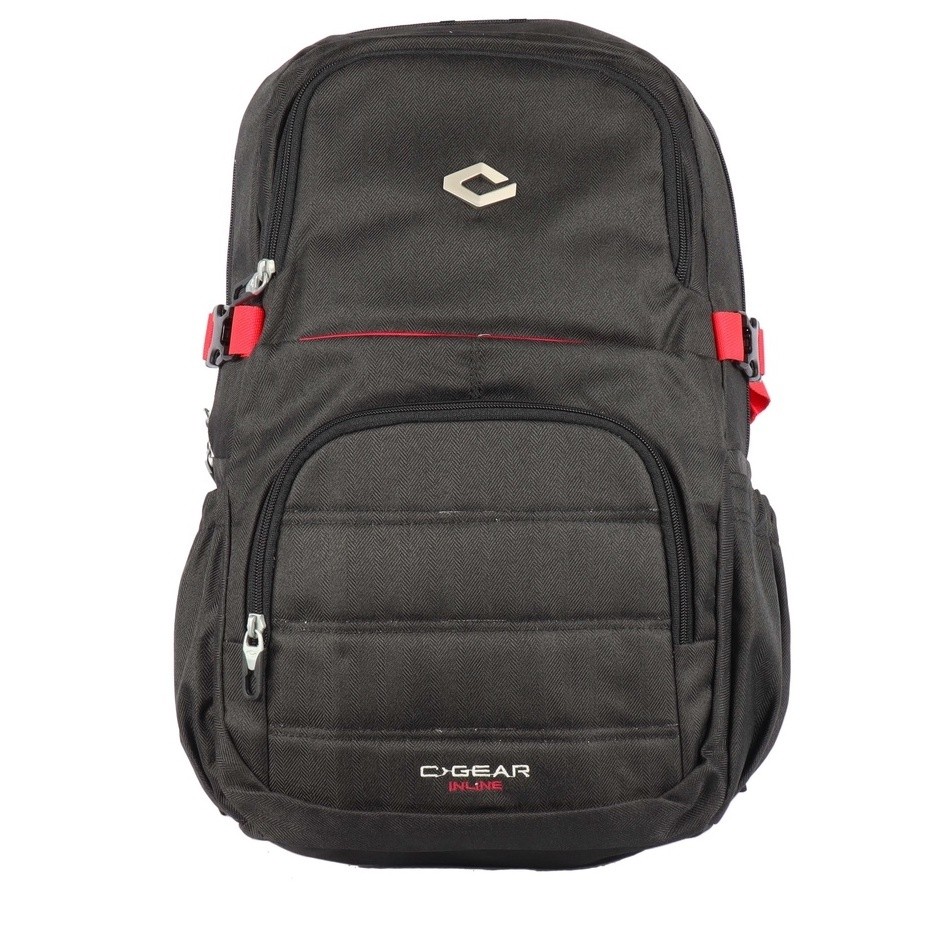 C-GEAR Tas Ransel Pria Tas Laptop Tas Sekolah Tas Ransel Cowok Tas Gendong Pria Rain Cover INLINE 30
