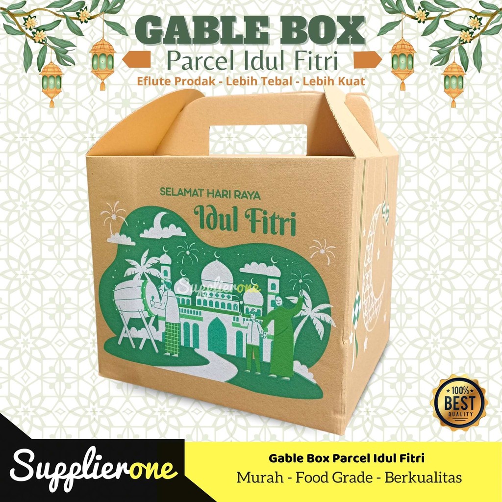 

Dus Parcel 30x26x26 Motif / Gable Box Parcel / Kardus Parcel / Dus Parcel Idul Fitri / Dus / Kardus Parcel Lebaran / Bflute Parcel