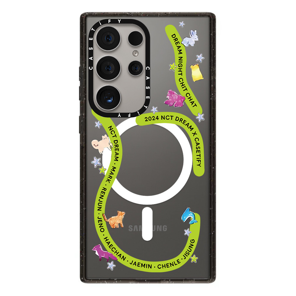 ʊə CASETiFY nct dream Magnetic casing Samsung Galaxy S25 Ultra S22 S23 S24 Ultra Plus phone case Fun