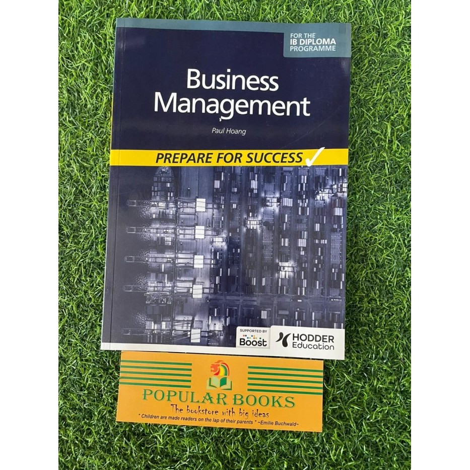 

For The IB Diploma Programme Business Management series - PREPARE FOR
