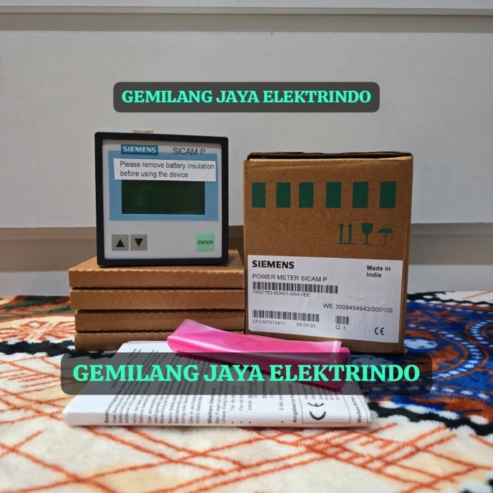 POWER METER SIEMENS SICAM P50 7KG7750-0DA01-0AA1 / SIEMENS 7KG7750-0DA01-0AA1/EE POWER METER SICAM P