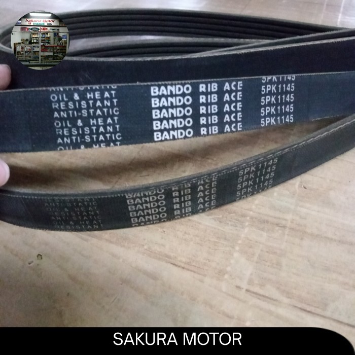 Van belt Bando RIB 5pk 1145 berkualitas