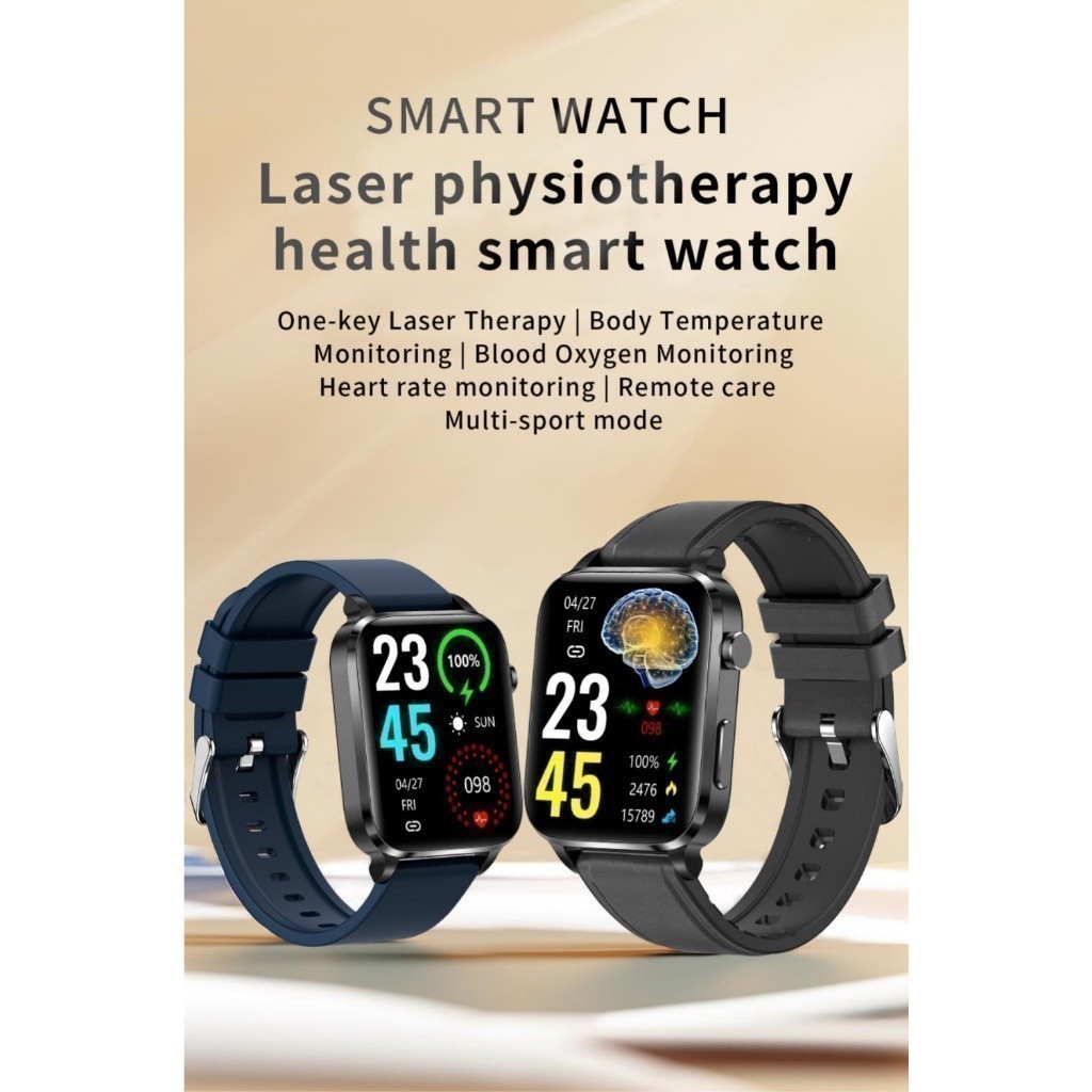 435 Smartwatch F100 1.7 inch IPS HD PPG SPO2 Sensor Waterproof IP68